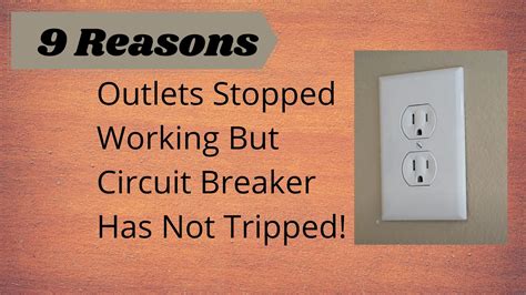 outlet burned but breaker not triping